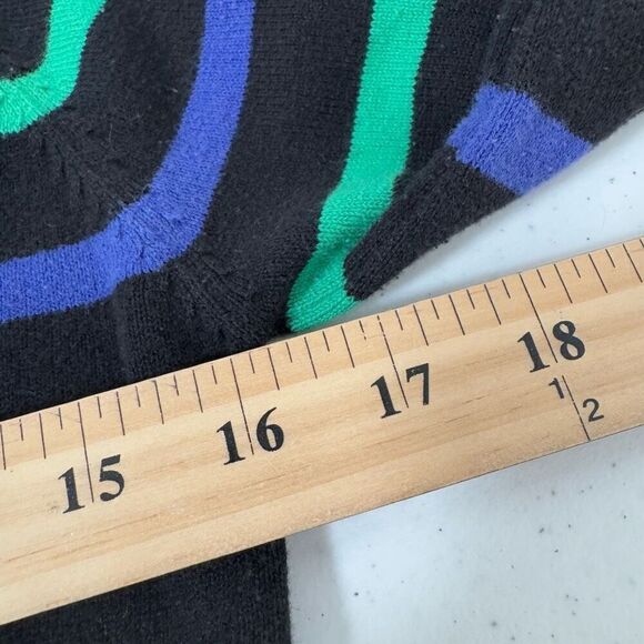 Ambiance Women’s Striped Button Up Sweater Size Small American Vintage Cotton - Picture 6 of 8